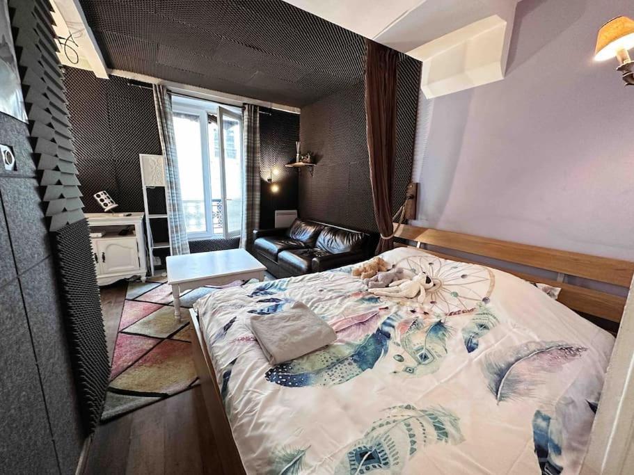 Studio With Home Cinema@Paris Chatelet Esterno foto